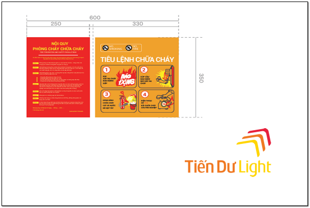 Biển nội quy PCCC ở bệnh viện