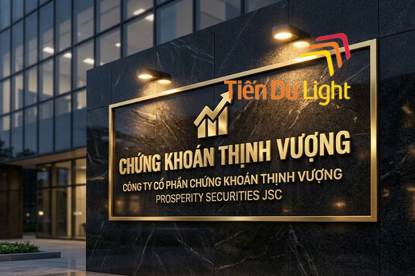 Bảng hiệu chứng khoán chuyên nghiệp cho công ty tài chính