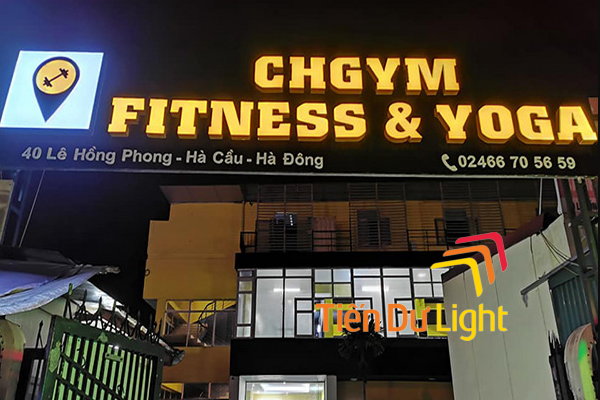 Top 3+ mẫu bảng hiệu fitness đẹp 