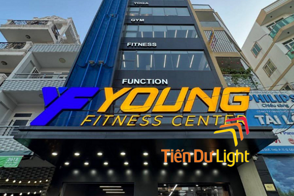 Mẫu bảng hiệu fitness hiện đại, thu hút, giá tốt