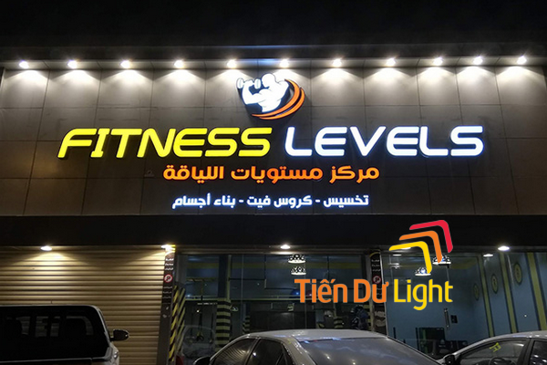 Bảng hiệu fitness ấn tượng, tạo dấu ấn chuyên nghiệp