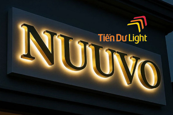 Bảng hiệu LED chữ nổi tăng nhận diện thương hiệu hiện đại, bền bỉ 