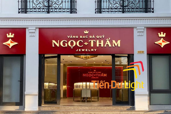 Tham khảo mẫu bảng hiệu tiệm vàng đẹp