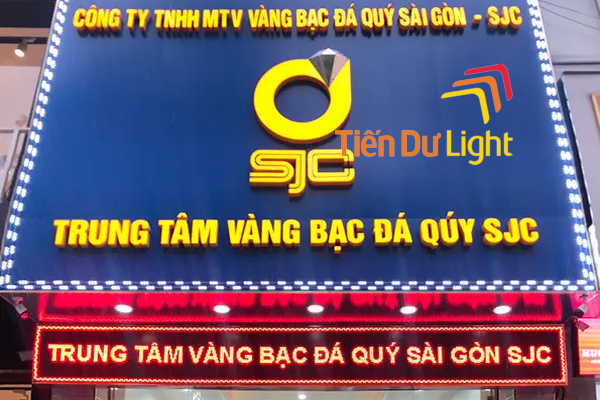 Gợi ý mẫu bảng hiệu tiệm vàng đẹp, tinh tế và chuyên nghiệp