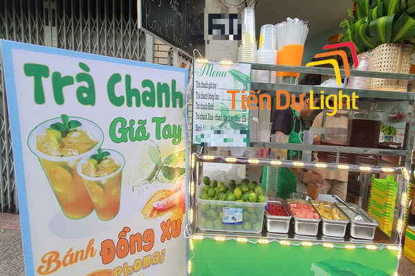 Tầm quan trọng của bảng hiệu trà chanh giã tay