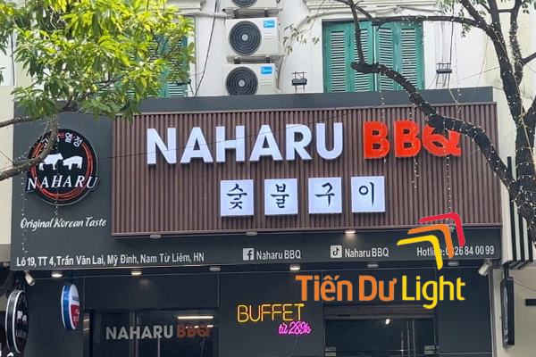 Biển hiệu đẹp, ấn tượng, thu hút từ xa