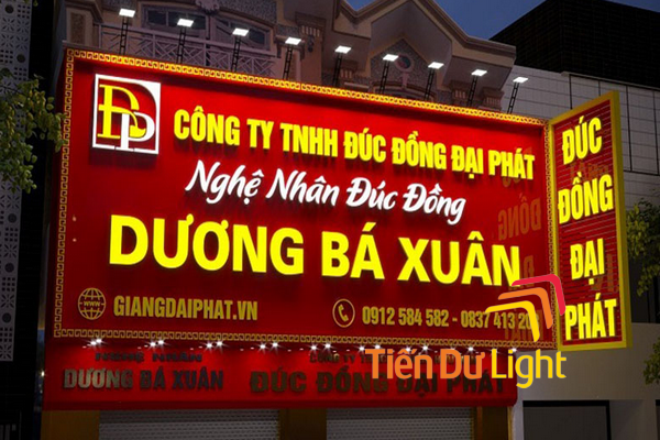 Lý do cần biển quảng cáo vàng bạc sang trọng