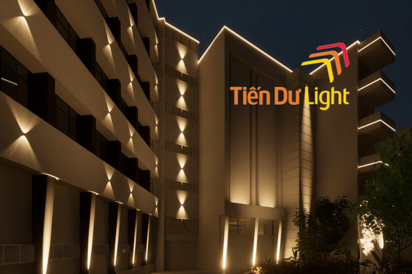 Có nhiều loại đèn trang trí tòa nhà khác nhau