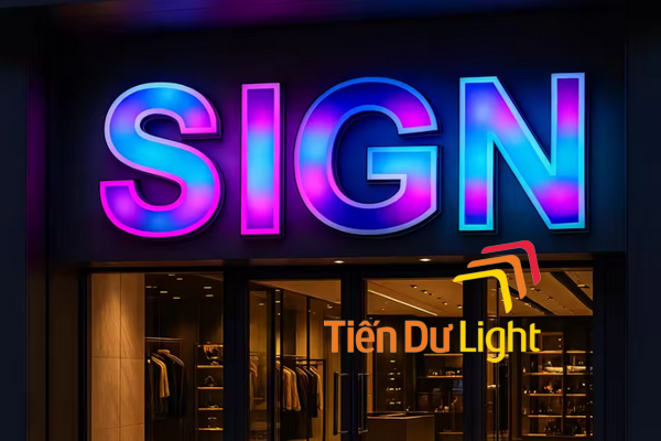Chữ LED full màu: Vì sao ngày càng nhiều thương hiệu lớn lựa chọn?
