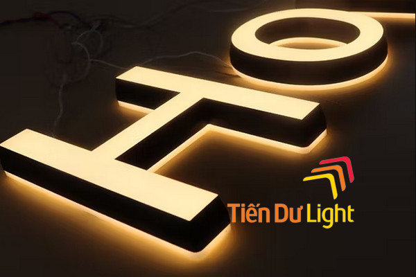Các loại chữ nổi có đèn được ưa chuộng