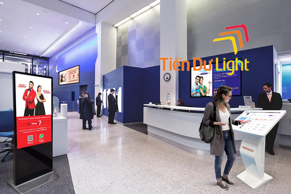 Digital signage ngân hàng: Giải pháp toàn diện cho hệ thống chi nhánh