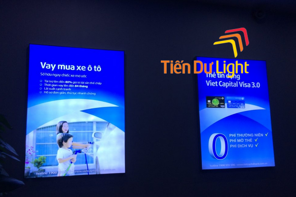 Sharp UV-printed 3M fabric light box