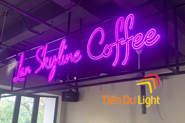 Các loại bảng hiệu Neon Sign đẹp, giá tốt, gây ấn tượng mạnh