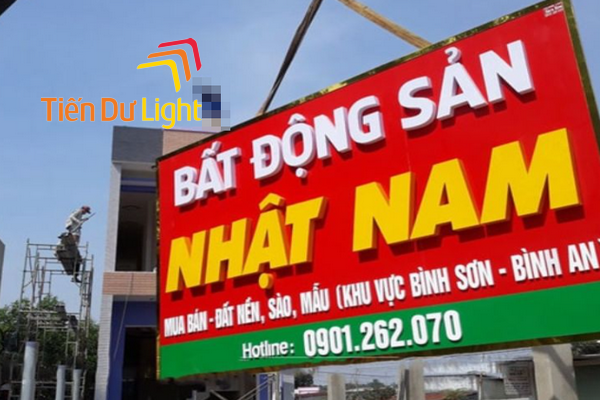 Tầm quan trọng của biển quảng cáo nhà đất