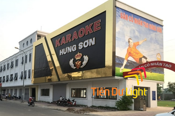 Thi công biển hiệu karaoke LED trọn gói, hiện đại, an toàn