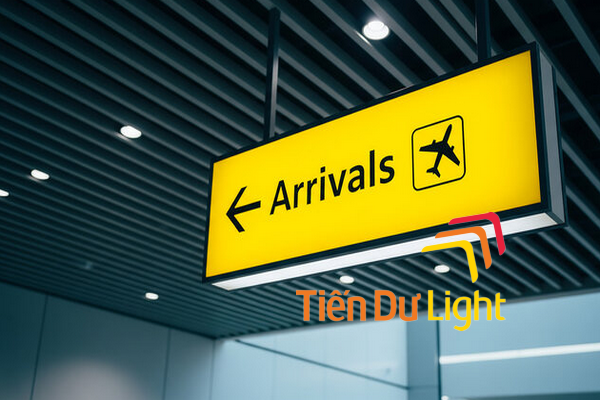 Thi công biển hiệu sân bay đúng chuẩn hàng không Việt Nam