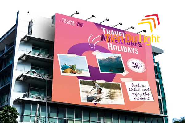 Thi công biển tấm lớn ngoài trời: Lưu ý 