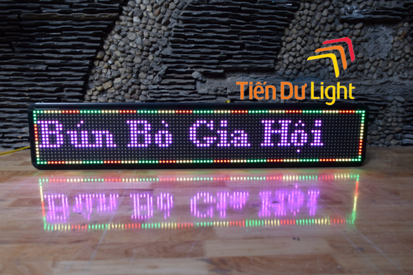 What applications do LED matrix displays have?