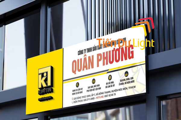 Tiêu chuẩn biển hiệu doanh nghiệp: Quy định không thể bỏ qua