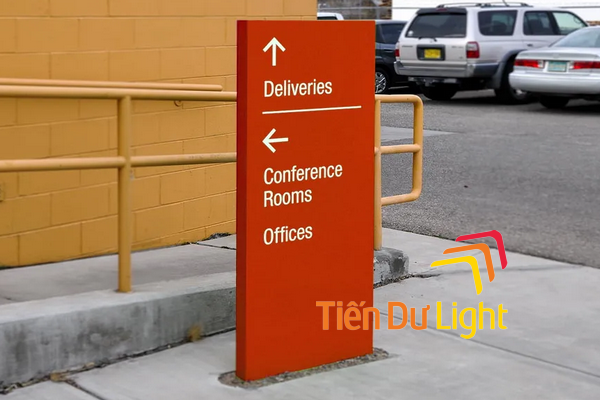 Tại sao nên chọn Tiến Dư Light thi công hệ thống wayfinding signage?