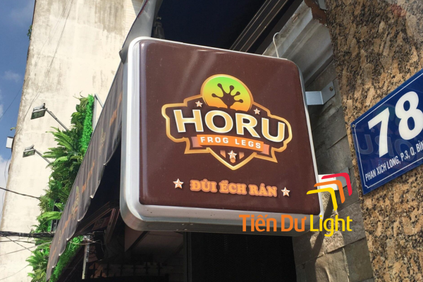 Lắp đặt bảng hiệu bên hông chuyên nghiệp