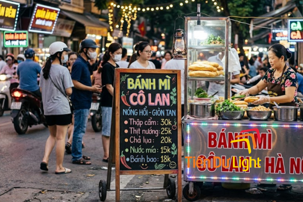 Bảng hiệu di động được ứng dụng rộng rãi