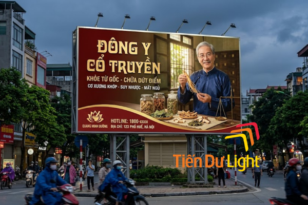 Thông tin cần có ở bảng hiệu đông y