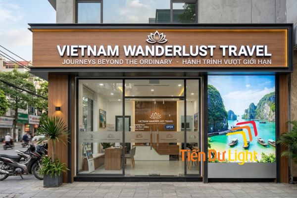 Bảng hiệu du lịch ấn tượng, xây dựng niềm tin với khách hàng