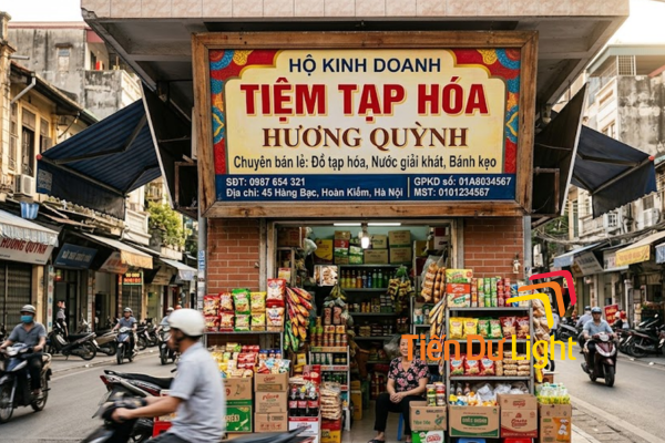 Mẫu bảng hiệu hkd đẹp, ấn tượng, bắt mắt