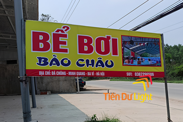 Bảng hiệu hồ bơi: Bí quyết tạo ấn tượng và nâng tầm hình ảnh