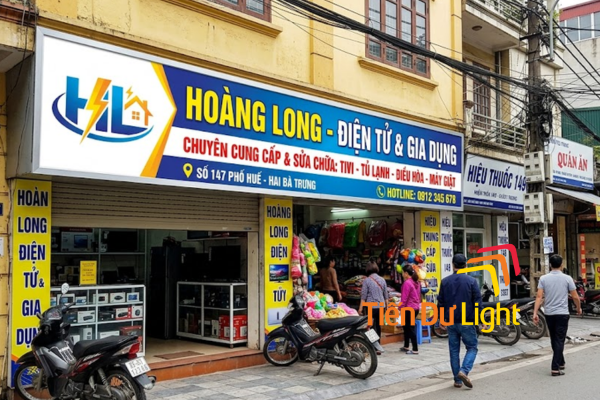 Bảng hiệu in bạt có nhiều loại với mức giá khác nhau