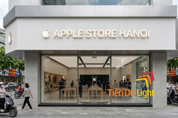 Mẫu bảng hiệu iPhone đẹp xu hướng mới nhất hiện nay