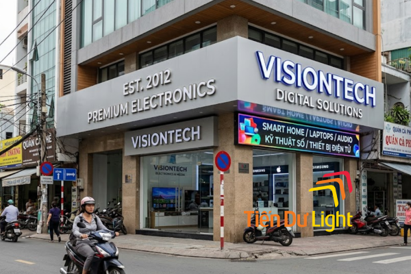 Bảng hiệu kinh doanh ngoài trời đẹp, bắt mắt và hiệu quả