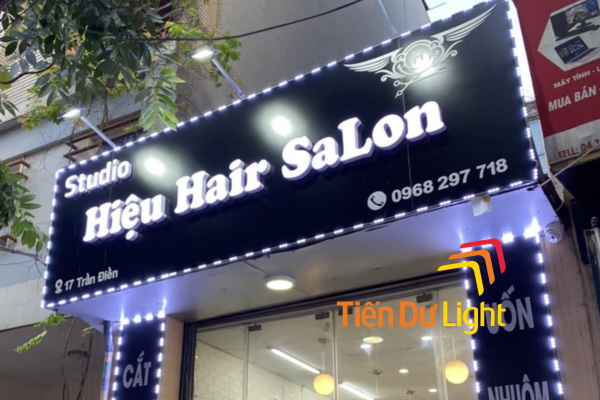 Bảng hiệu làm tóc: Thiết kế đẹp, cá tính cho tiệm tóc và salon