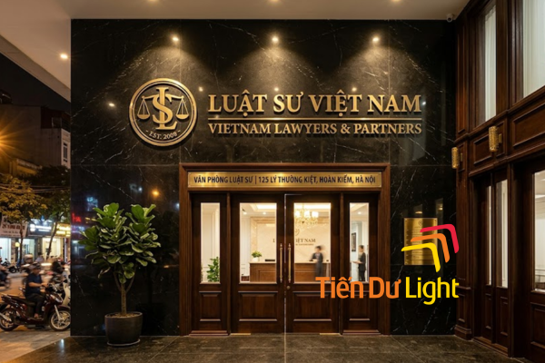 Bảng hiệu luật sư đẹp, tạo dấu ấn chuyên nghiệp và uy tín