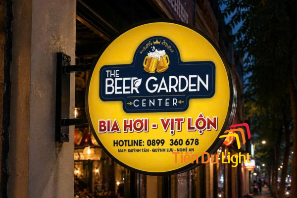 Biển vẫy quán beer thu hút, độc đáo