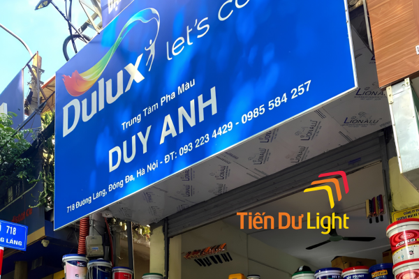 Bảng hiệu sơn Dulux đẹp, chuyên nghiệp thu hút khách hàng hiệu quả