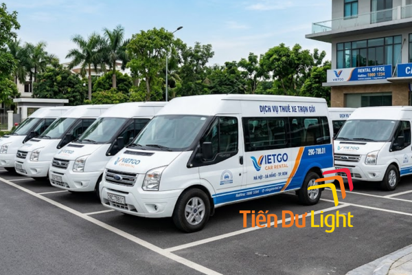 Thi công bảng hiệu xe chuyên nghiệp, nội dung rõ nét