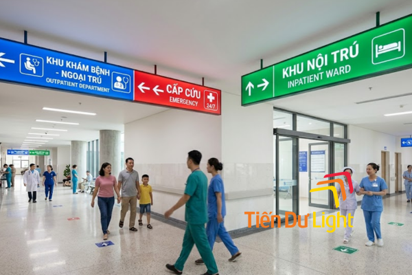 Biển chỉ dẫn khu vực được ứng dụng phổ biến