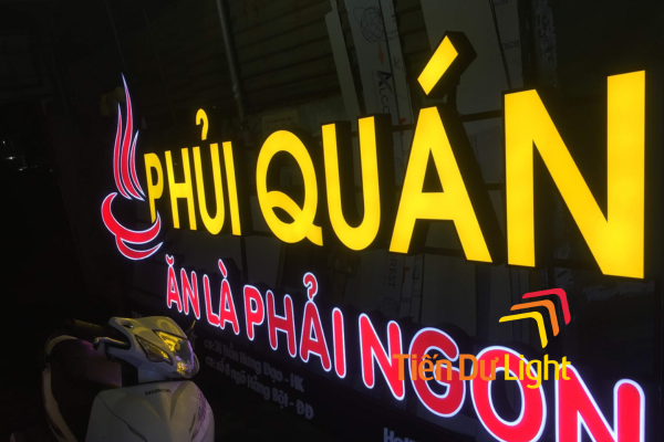 Biển mica chữ nổi đẹp, hiện đại, hiệu quả cho mọi doanh nghiệp