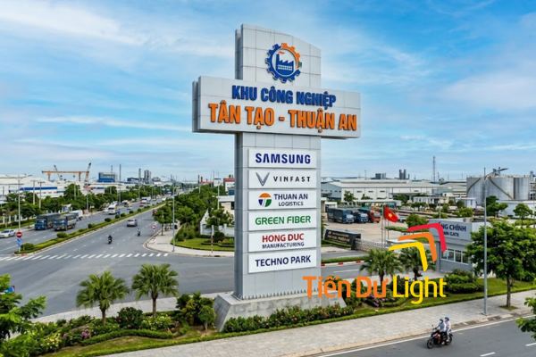 Thiết kế, thi công biển Pylon khu công nghiệp chuyên nghiệp