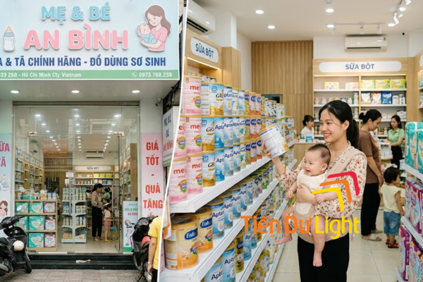 Lý do nên làm biển quảng cáo sữa bỉm