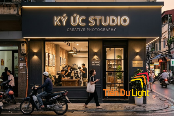 Biển quảng cáo studio tạo dấu ấn riêng cho không gian sáng tạo