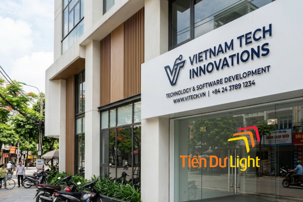 Biển quảng cáo trắng: Phong cách tối giản, sang trọng và chuyên nghiệp