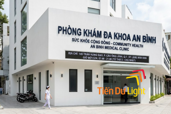 Biển quảng cáo trắng đẹp, snag trọng, tinh tế