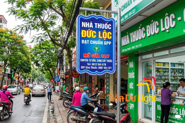 Lý do nên làm biển vẫy quầy thuốc đẹp