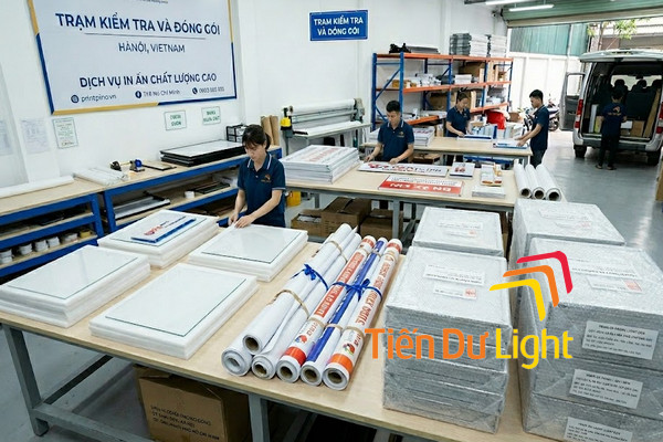 Tiến Dư Light - Đơn vị in bảng hiệu UV uy tín, chất lượng cao, sắc nét