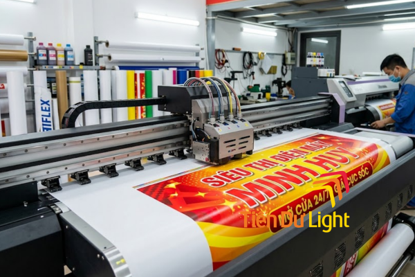 In bảng hiệu hiflex - Chọn đúng loại, in đúng thông số để tránh lỗi