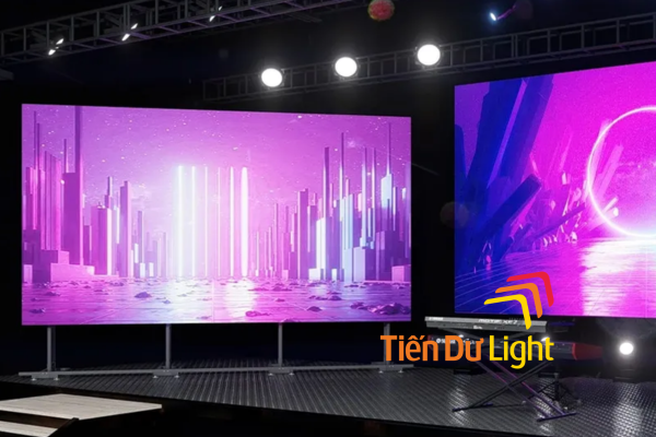 Màn hình LED ngoài trời với kích thước cân đối, hài hòa