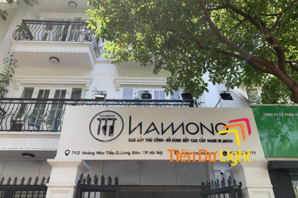 Công trình biển quảng cáo hoàn thiện tại Long Biên